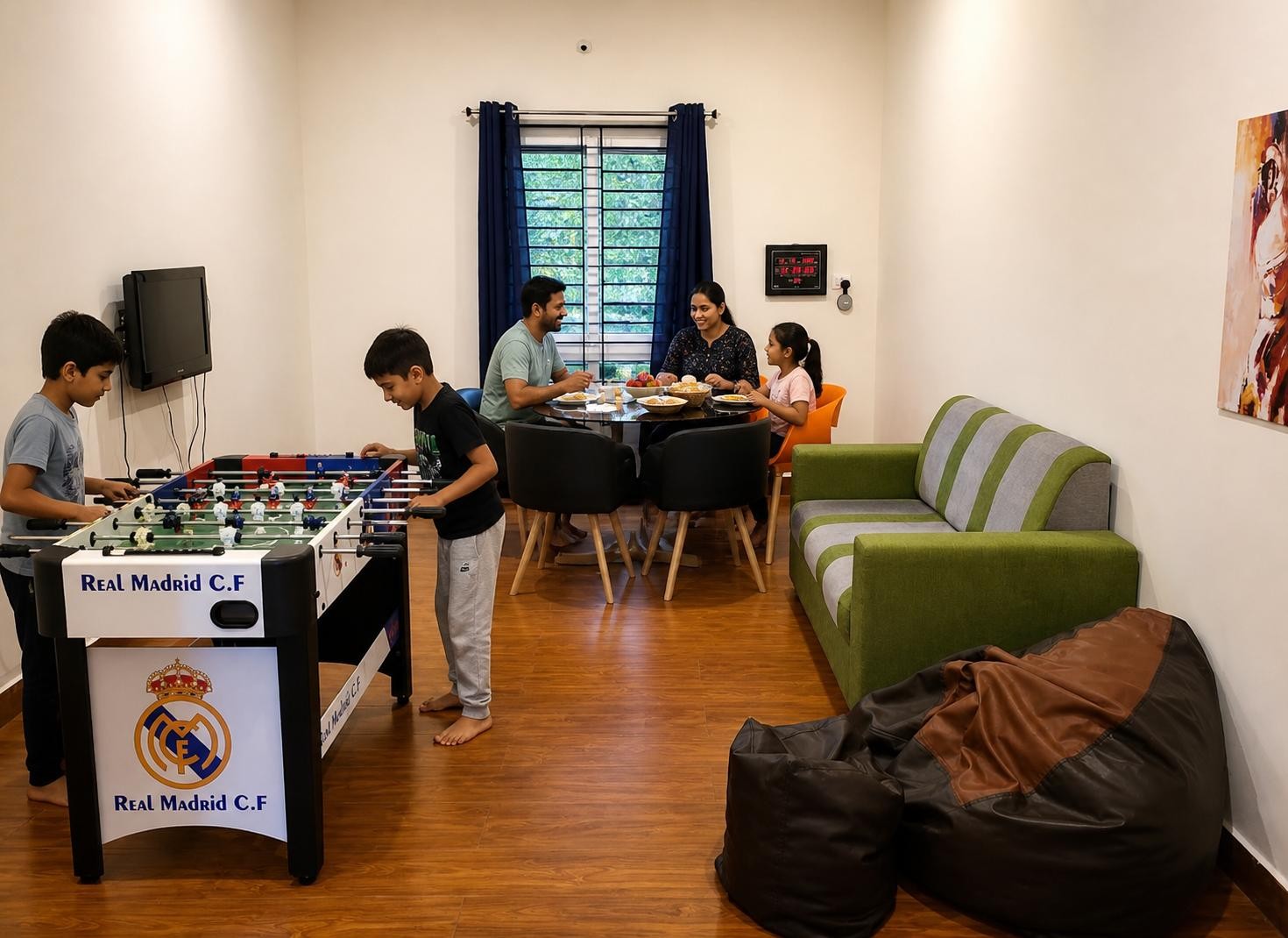 The lounge